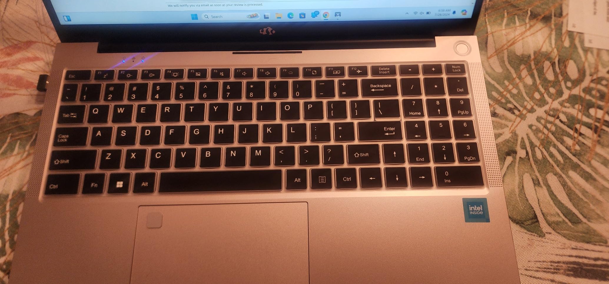NIMO 15.6 AI Creator Laptop, 6 Core AMD R5-6600H 16GB RAM 512GB SSD FHD IPS customer photo 2