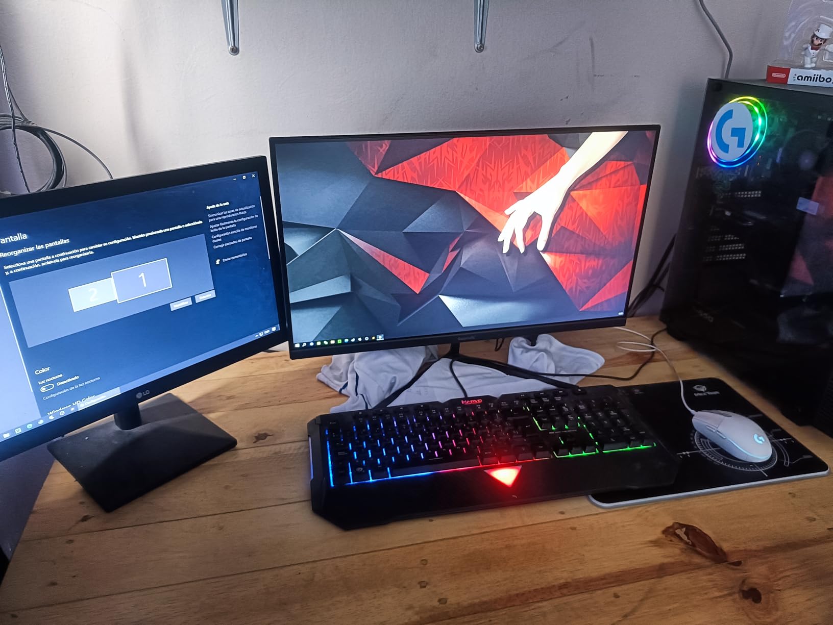 Gawfolk 32 Inch 4K UHD Curved PC Monitor, Ultra-Clear (3840×2160p) Screen customer photo 1