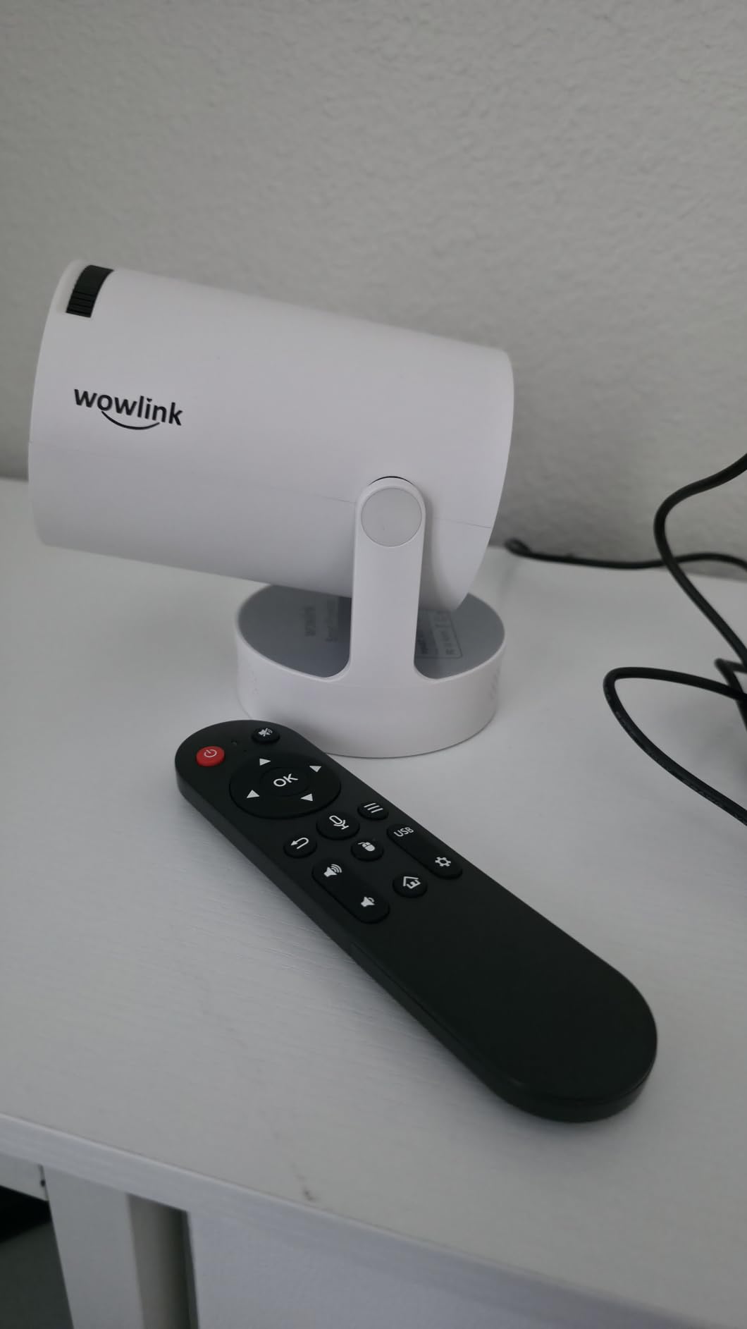[Built-in App & 2026 Upgraded] Mini Projector with WiFi 6 and Bluetooth 5.4 customer photo 1