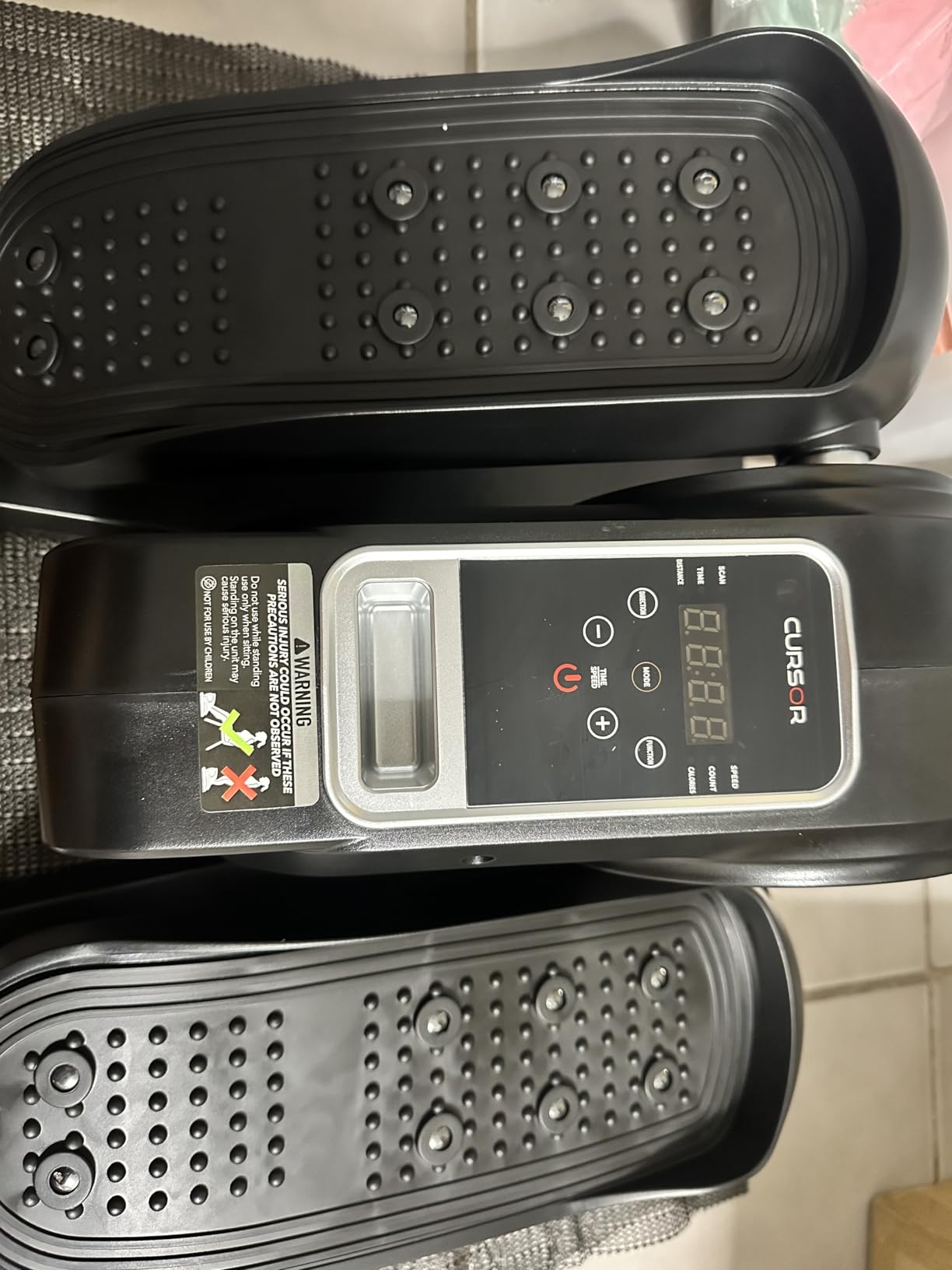 Under Desk Elliptical Machine Seated Pedal Exerciser customer photo 1