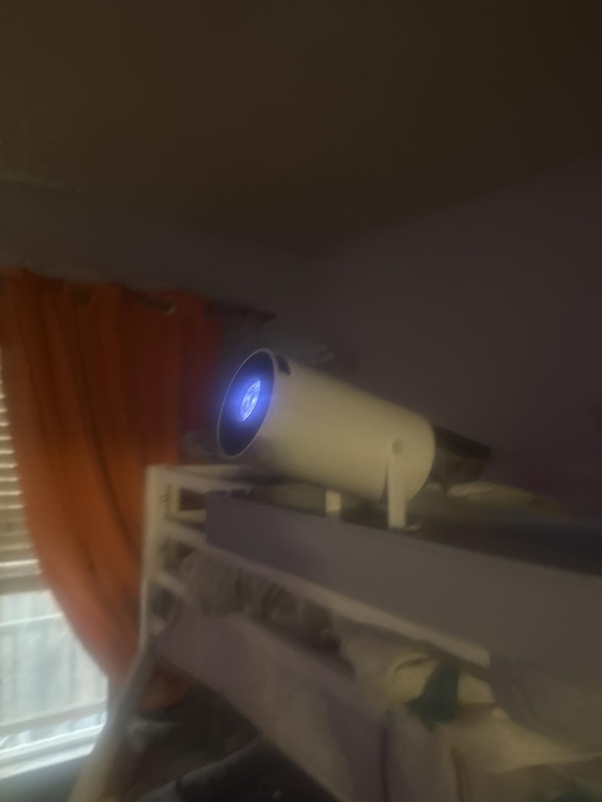 Halloween Window Projector, Native 1080P Spooky Ghost Projector customer photo 2