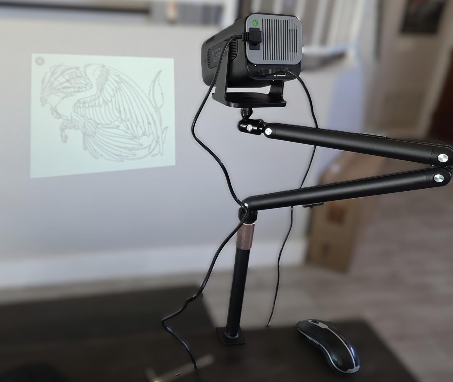 Art Projector for Tracing, Drawing & Painting, Compatible with Phone customer photo 1