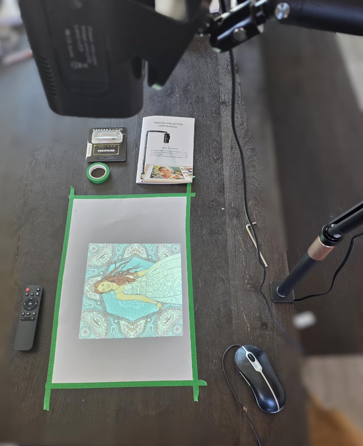 Art Projector for Tracing, Drawing & Painting, Compatible with Phone customer photo 2