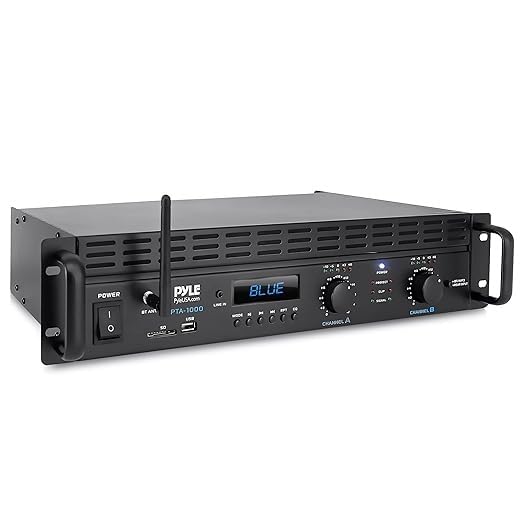 Pyle Home Theater Amplifier - 4000 Watt Wireless BT Streaming Audio/Video Receiver System with CD/DVD Player, AM/FM Radio, HDMI, and MP3/USB Compatibility customer photo 1