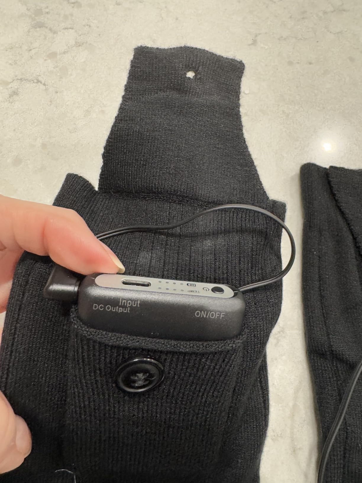 Heated Socks for Men Women Rechargeable Battery Powered Electric Thermal Heating Socks with 4 Heat Settings Foot Warmers for Cold Weather Hunting Hiking Outdoor Winter Work Sports customer photo 2