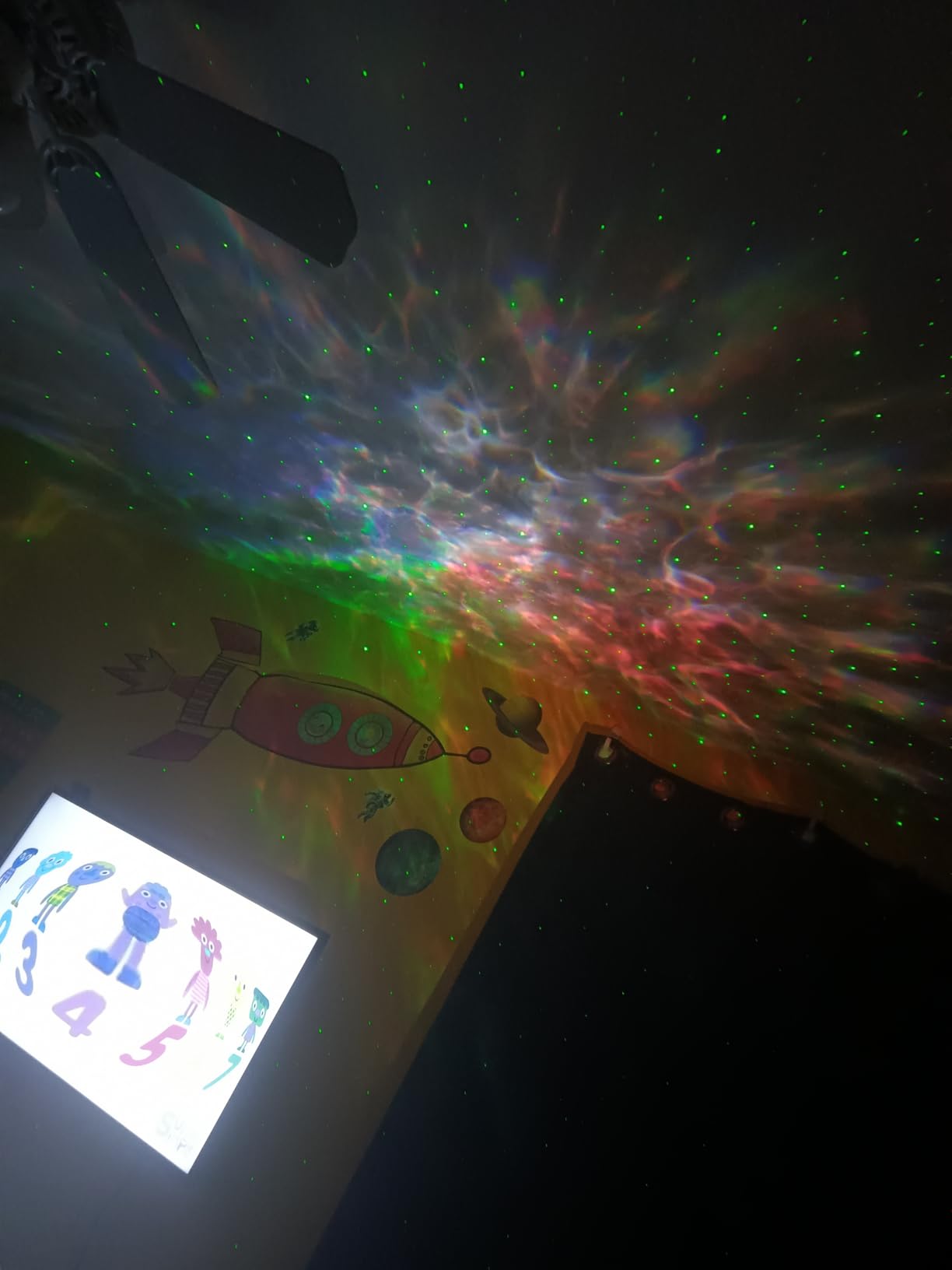 PIKOY Halloween Projector Outdoor with App, Halloween Decorations Outdoor customer photo 1