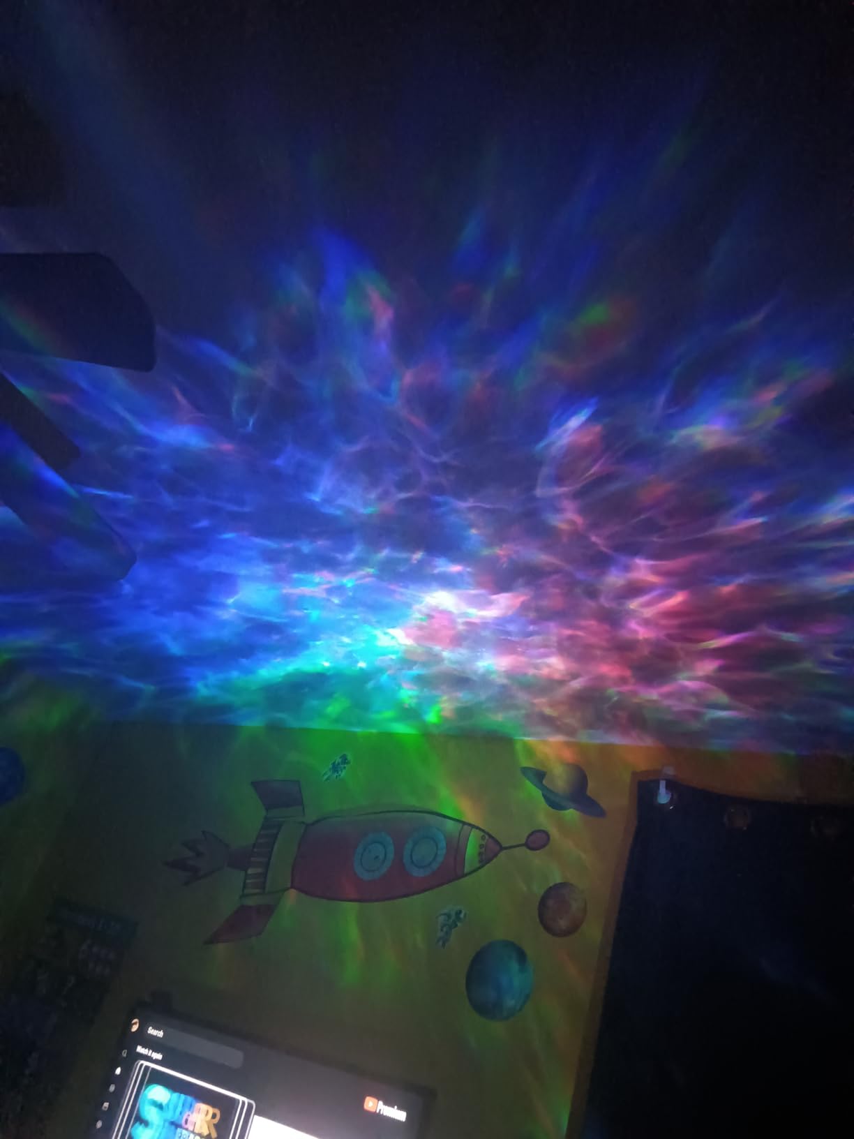 PIKOY Halloween Projector Outdoor with App, Halloween Decorations Outdoor customer photo 2