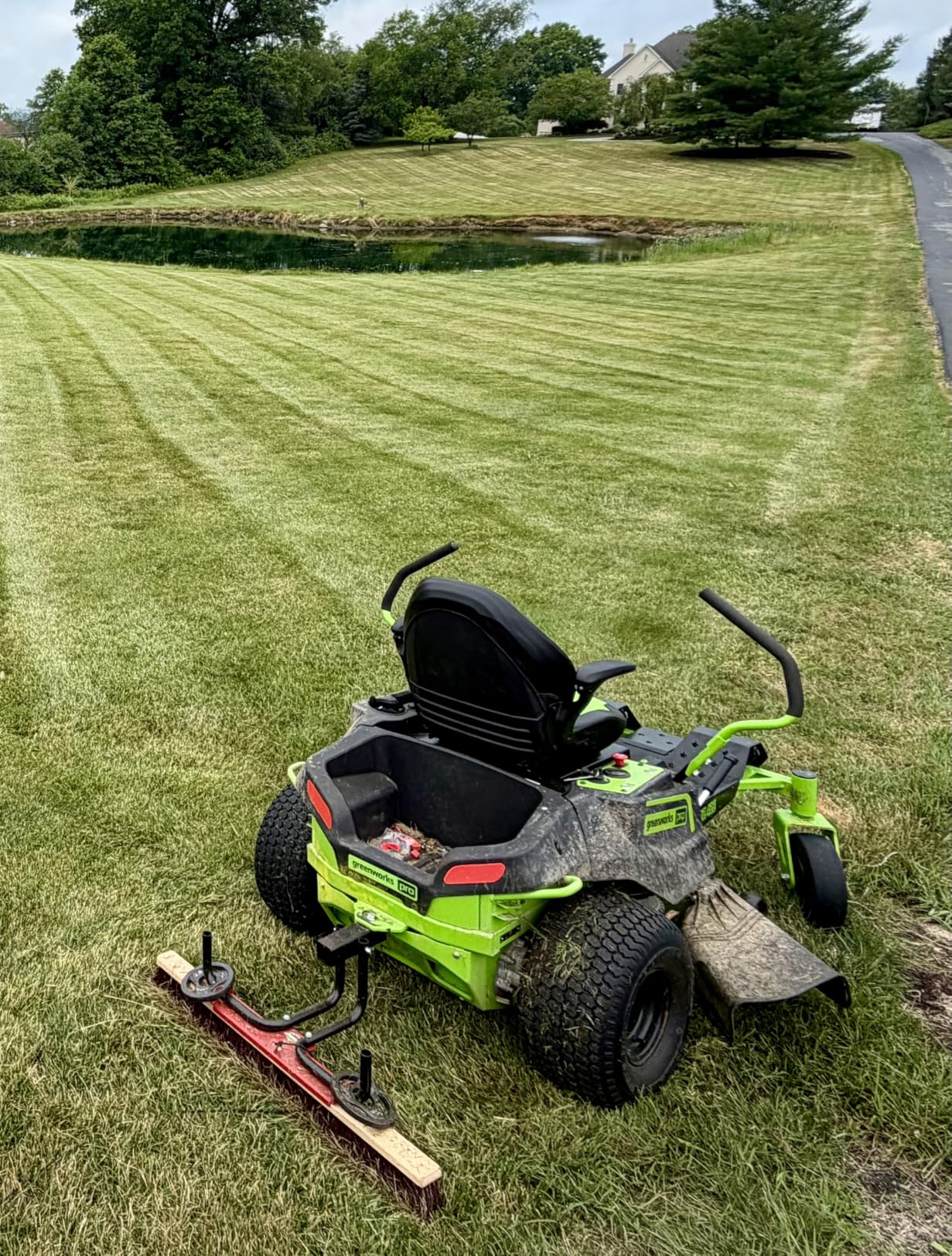 Lawn Striping Kit, Universal Mower Striper customer photo 1