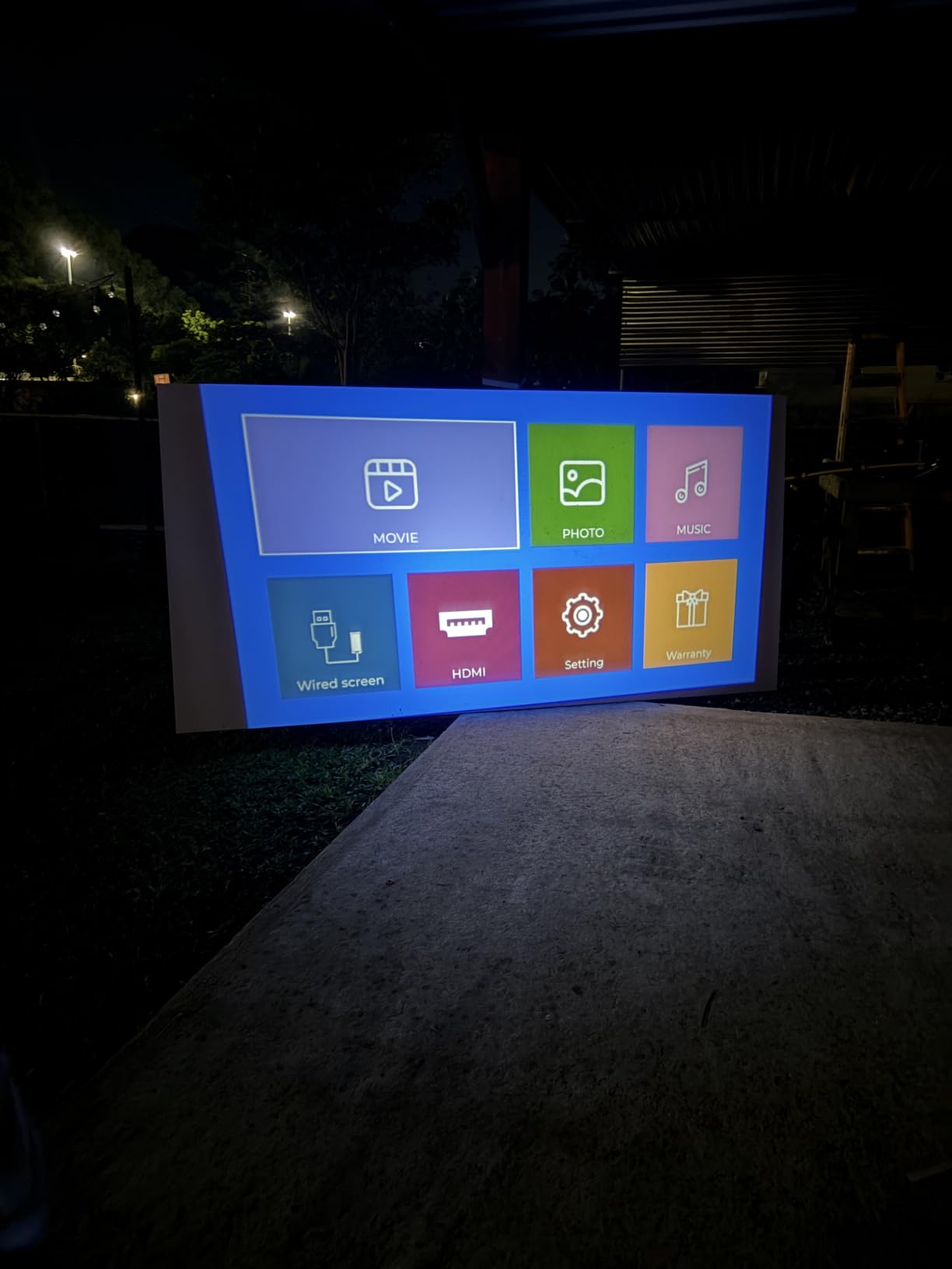 Mini Projector with 4K Support, Portable Short Throw Proyector customer photo 1