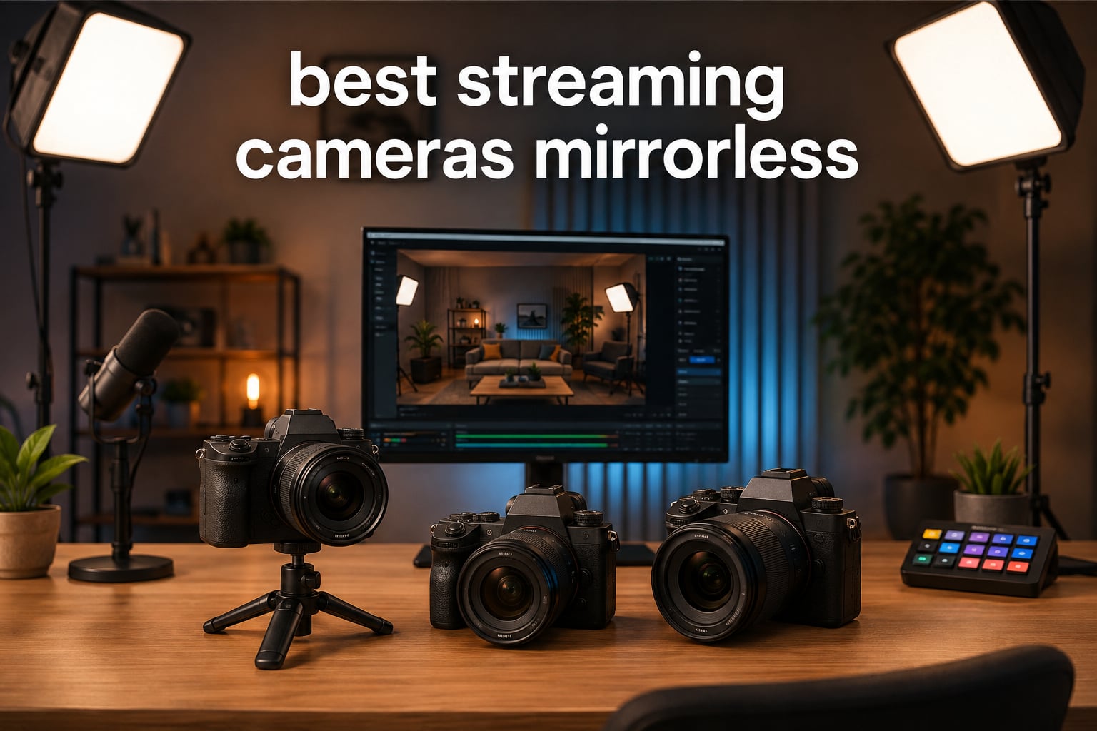 best streaming cameras mirrorless