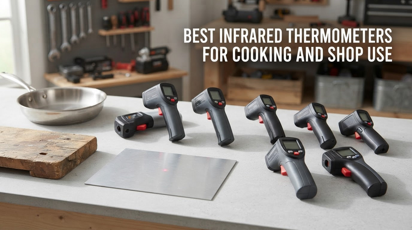 best infrared thermometers for cooking and shop use