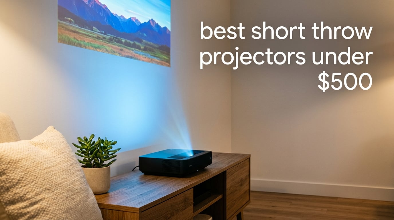 best short throw projectors under $500