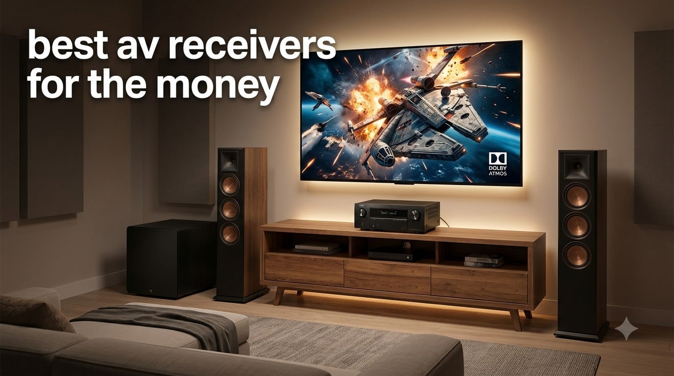 best av receivers for the money