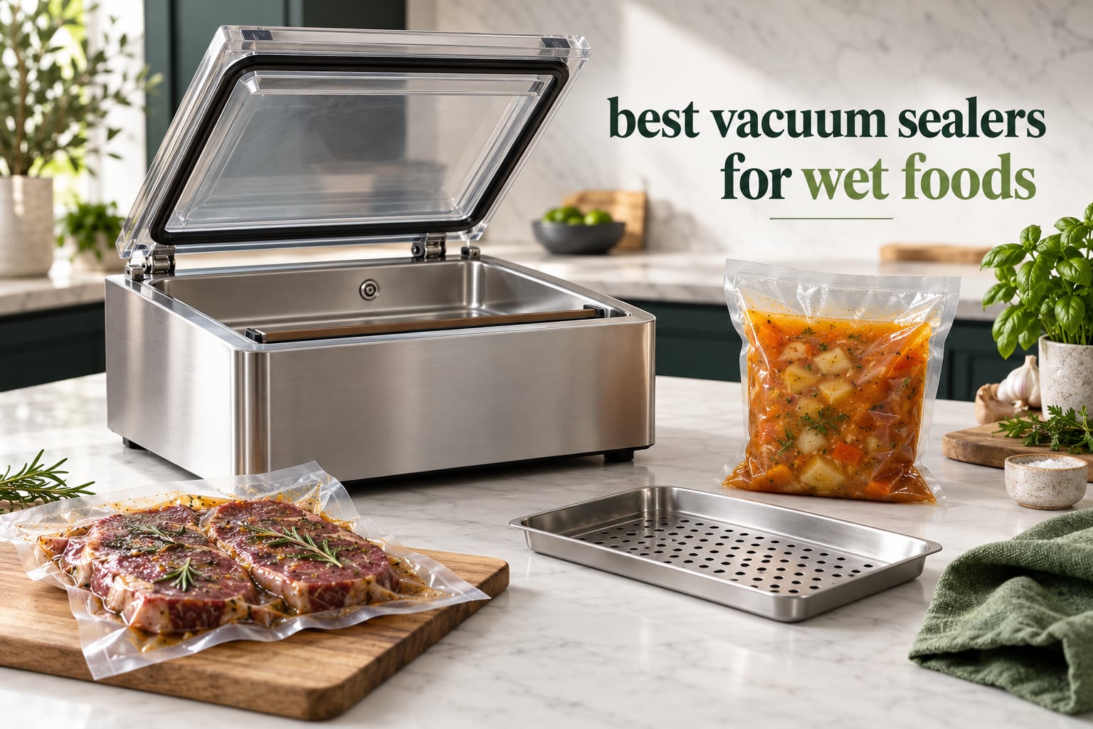 best vacuum sealers for wet foods