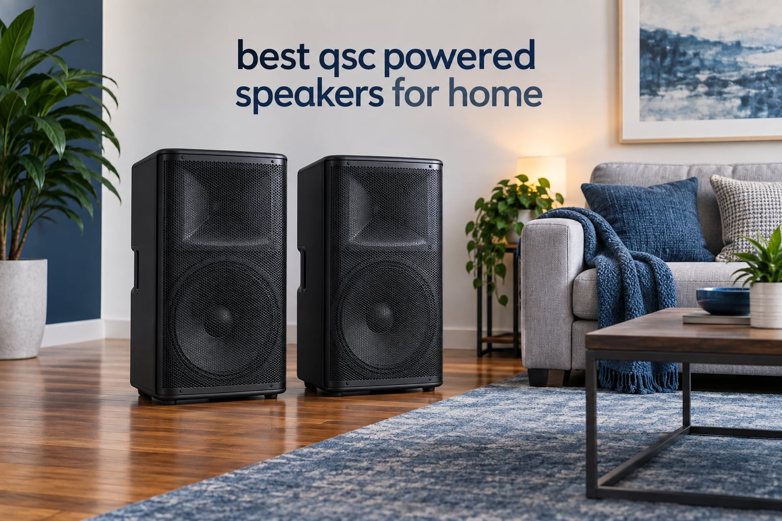 best qsc powered speakers for home