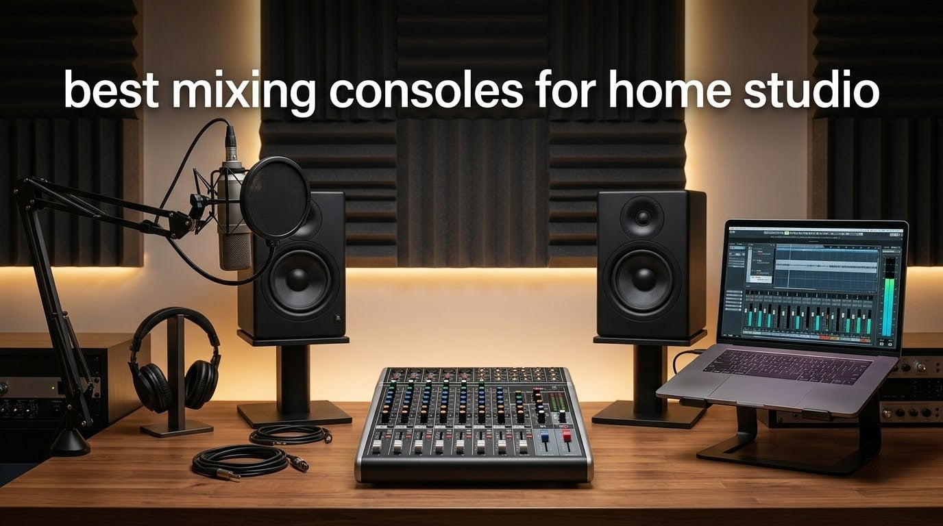best mixing consoles for home studio