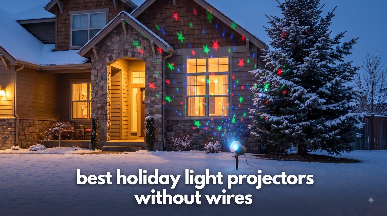 best holiday light projectors without wires
