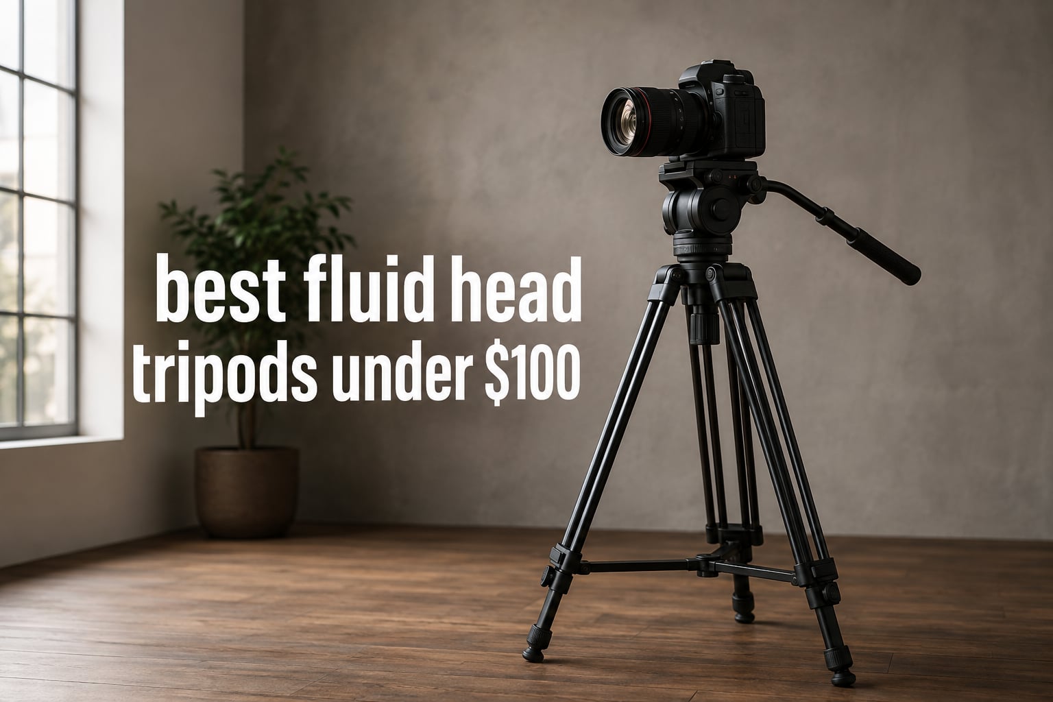 best fluid head tripods under $100