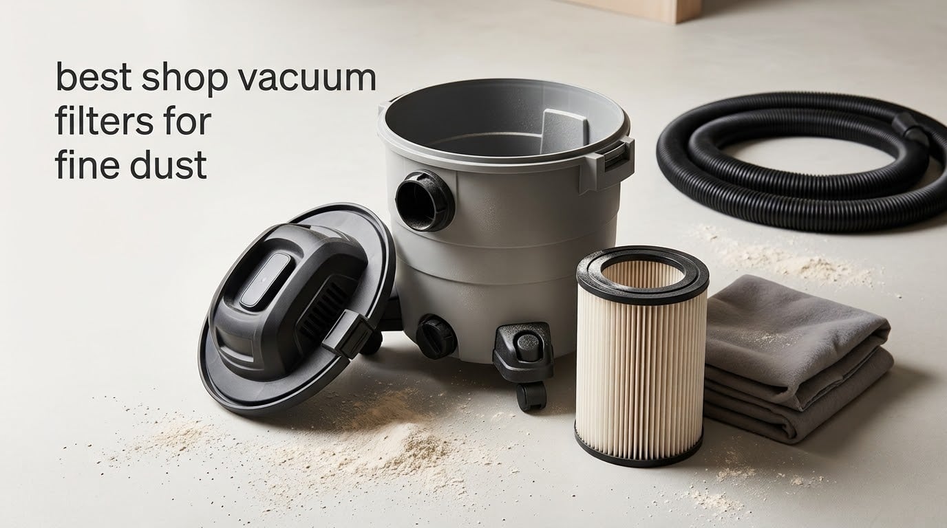 best shop vacuum filters for fine dust