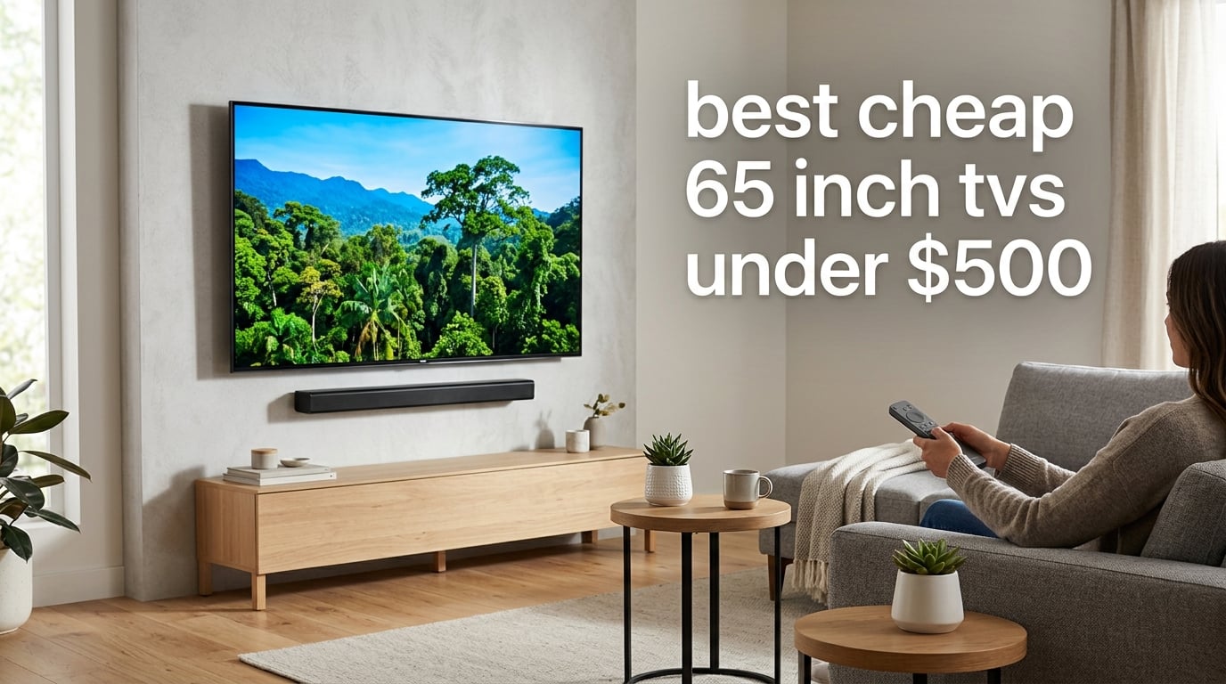best cheap 65 inch tvs under $500