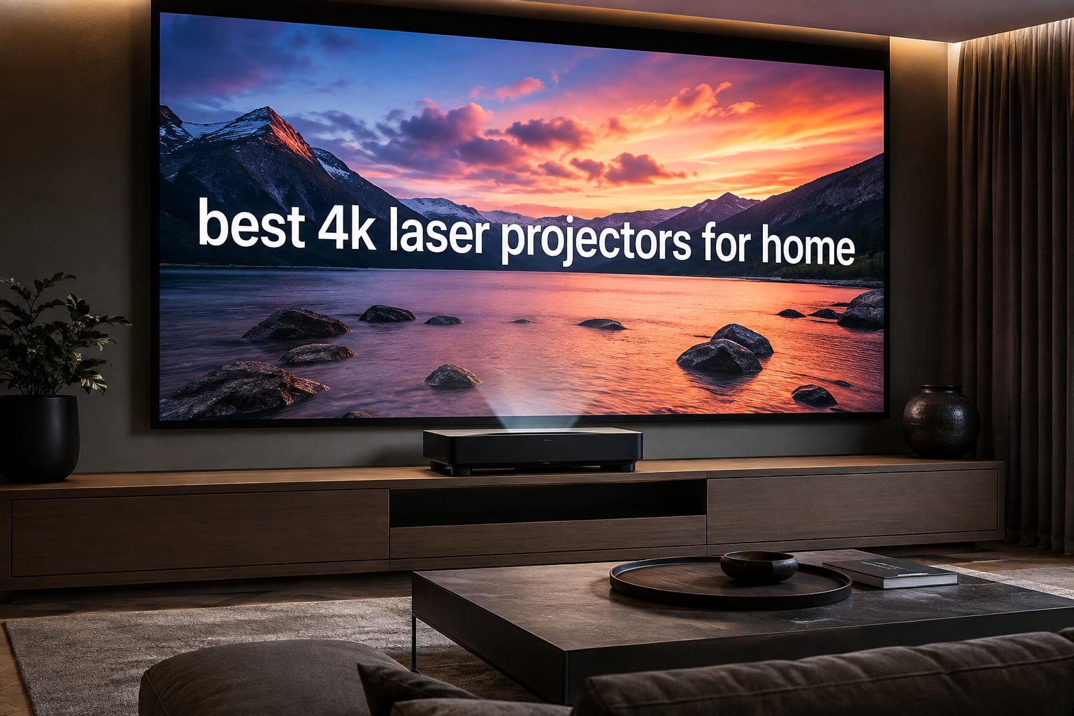 best 4k laser projectors for home