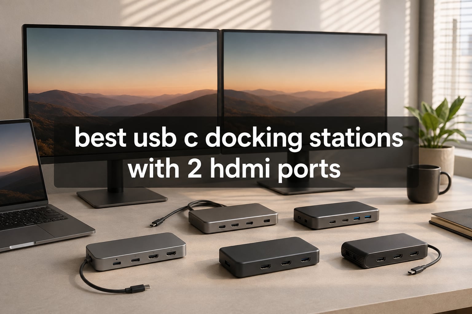 best usb c docking stations with 2 hdmi ports