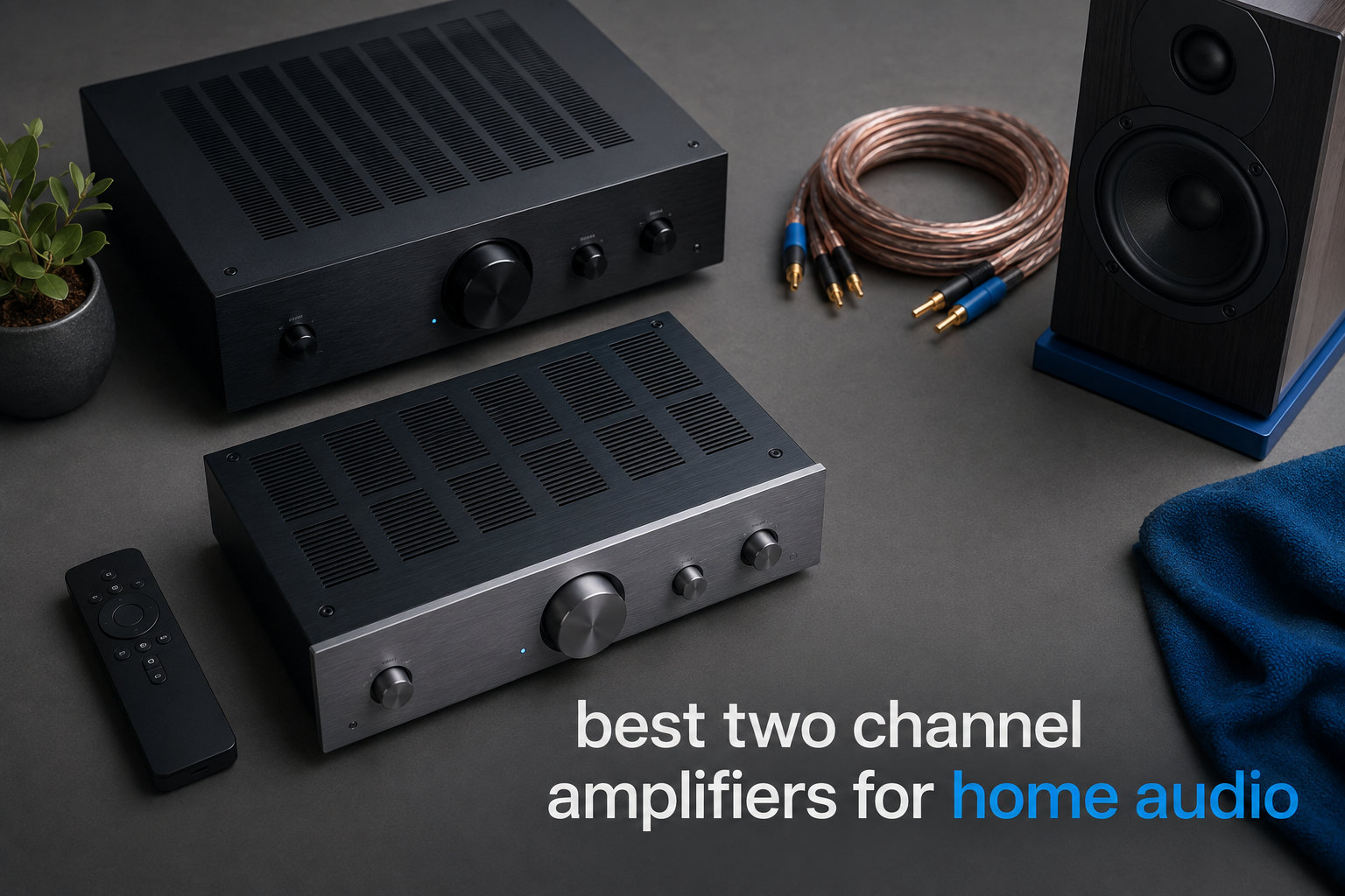 best two channel amplifiers for home audio