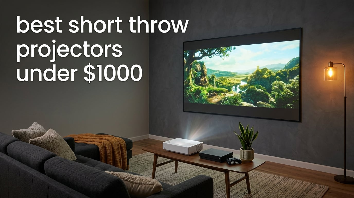 best short throw projectors under $1000
