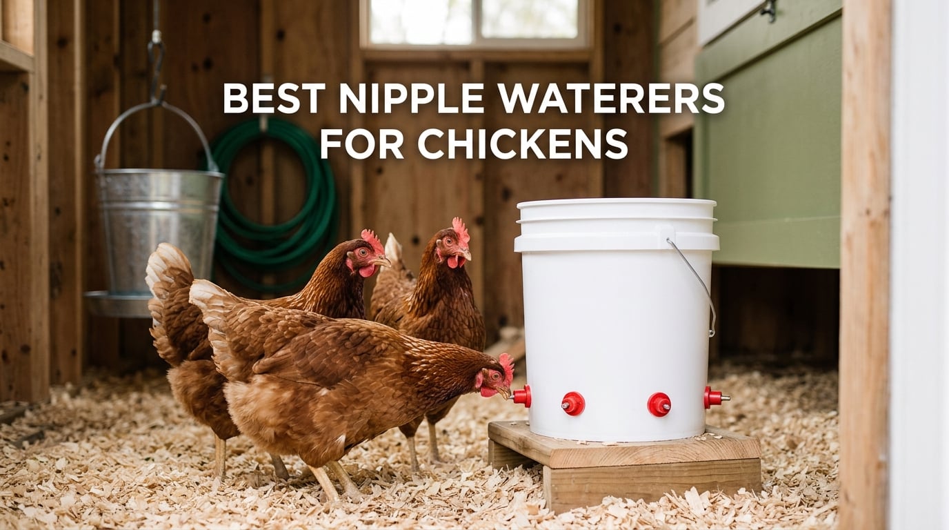 best nipple waterers for chickens