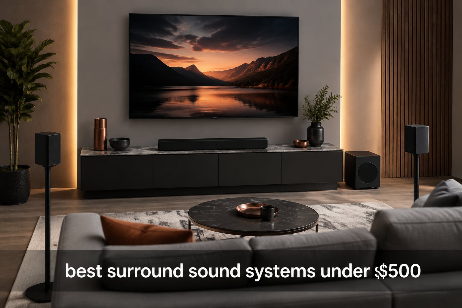 best surround sound systems under $500