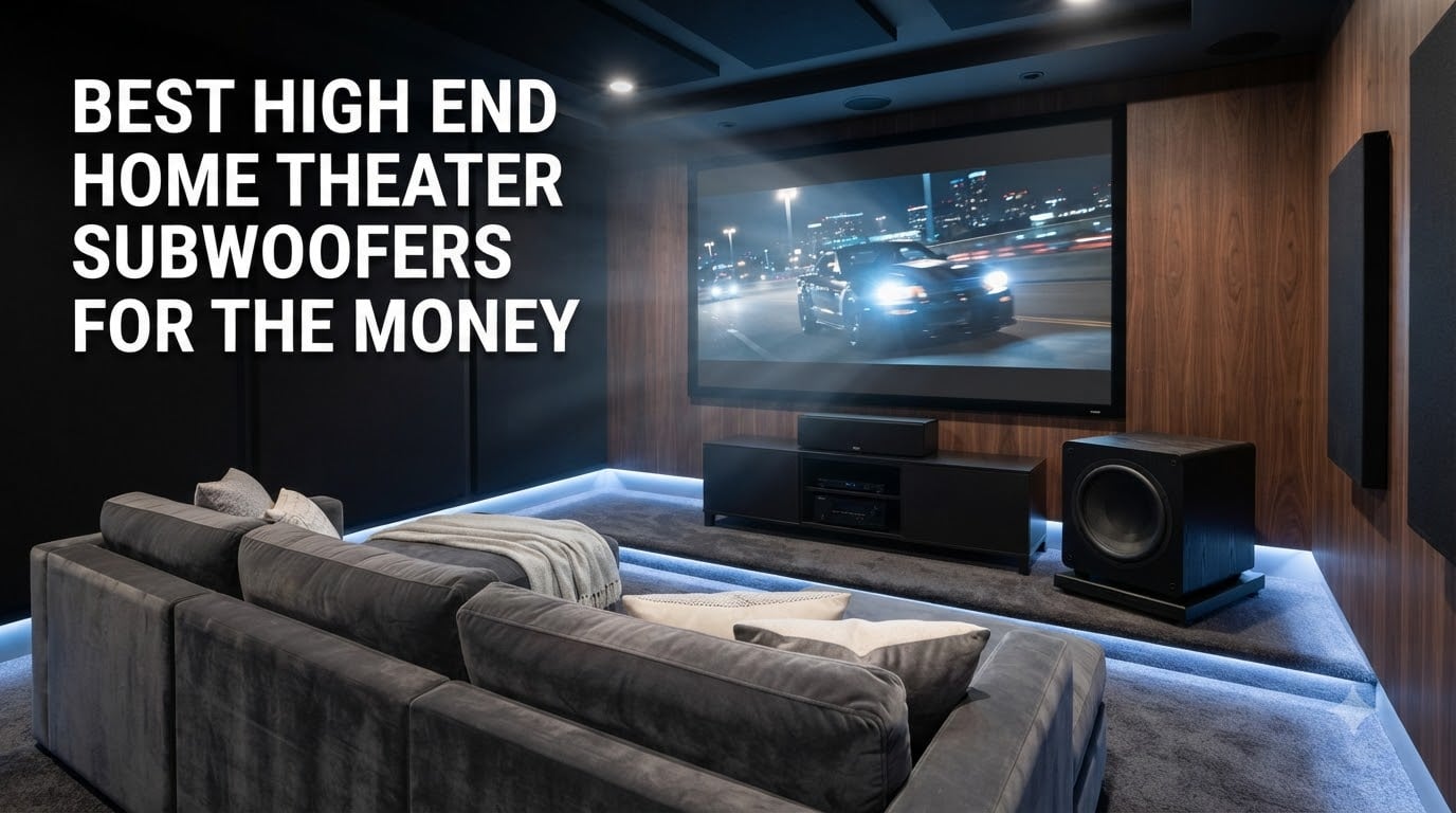 best high end home theater subwoofers for the money