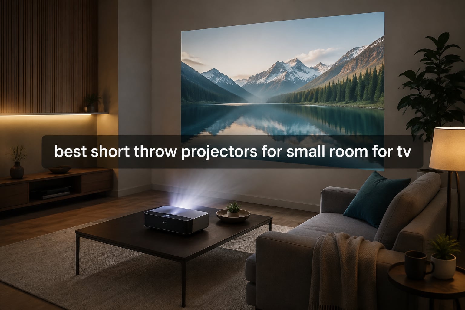 best short throw projectors for small room for tv