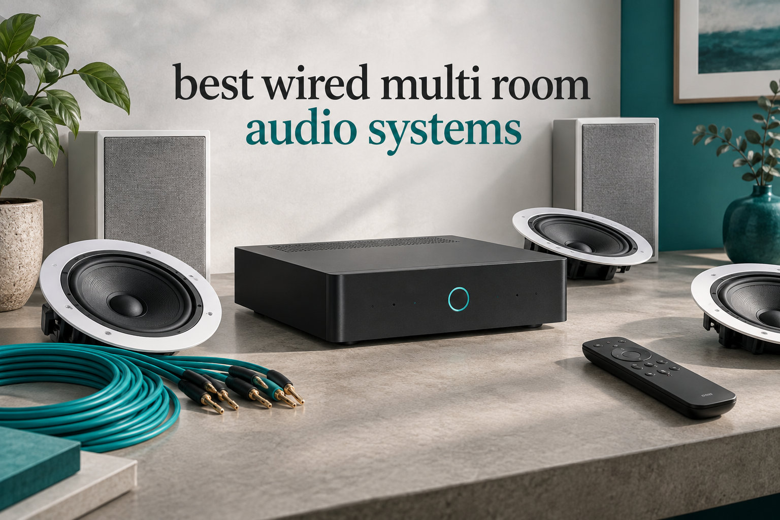 best wired multi room audio systems