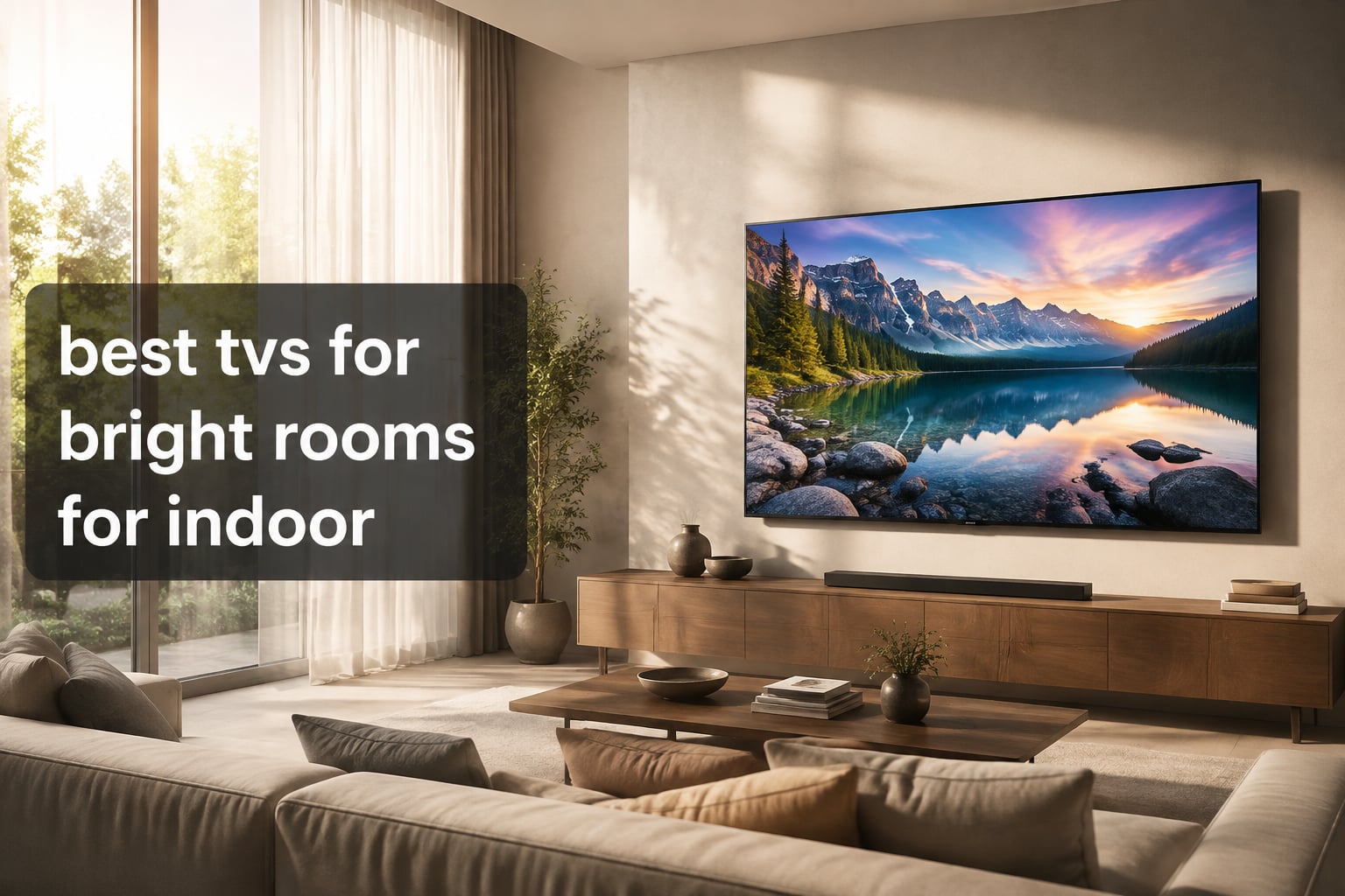 best tvs for bright rooms for indoor