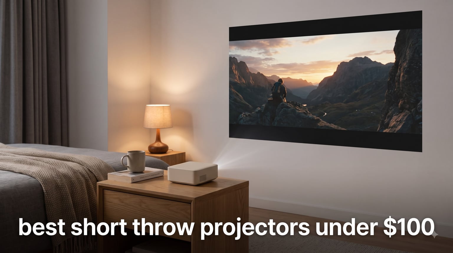 best short throw projectors under $100