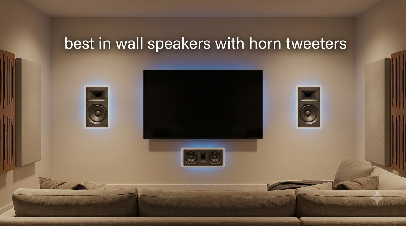 best in wall speakers with horn tweeters