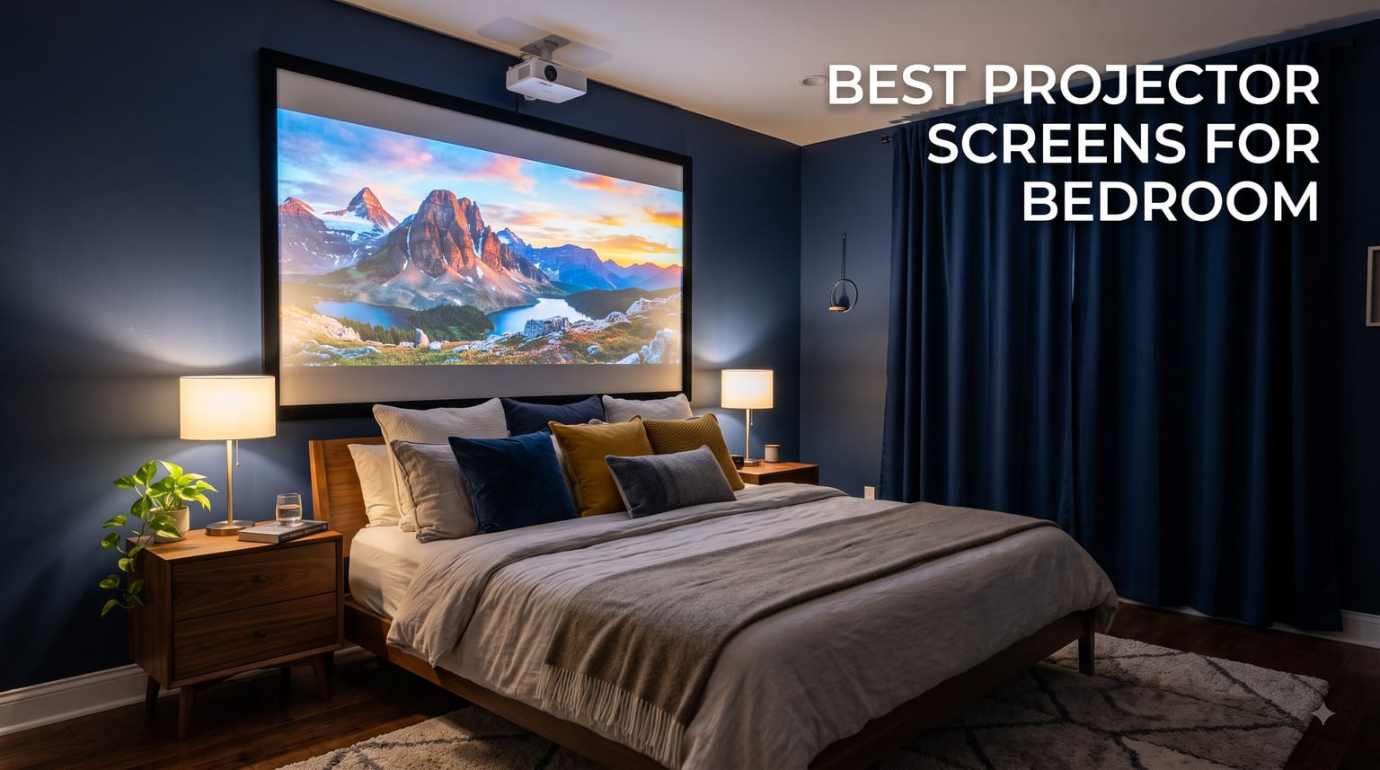 best projector screens for bedroom