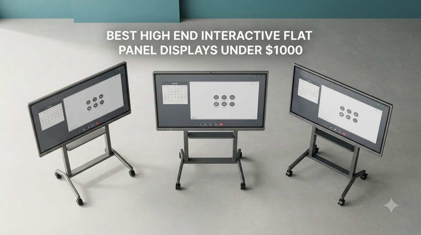 best high end interactive flat panel displays under $1000