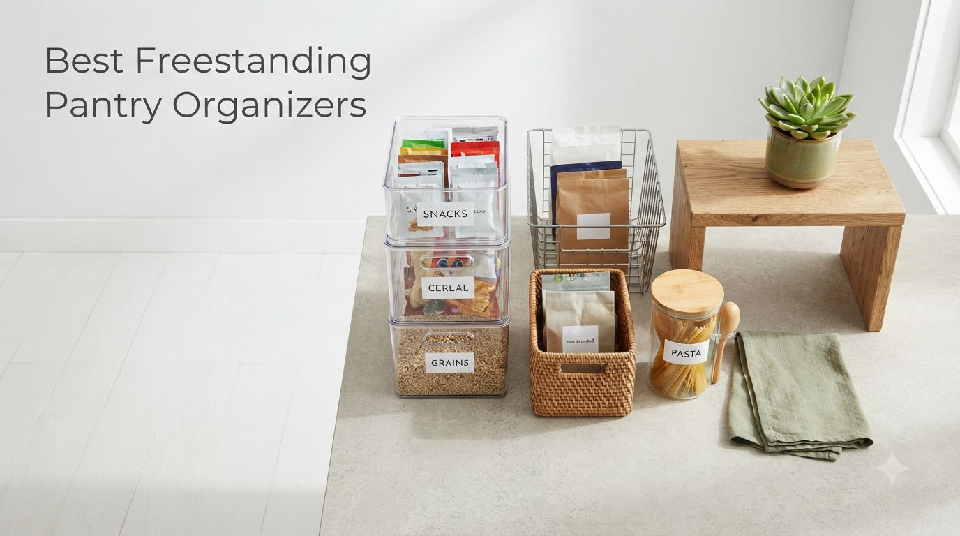 Best Freestanding Pantry Organizers