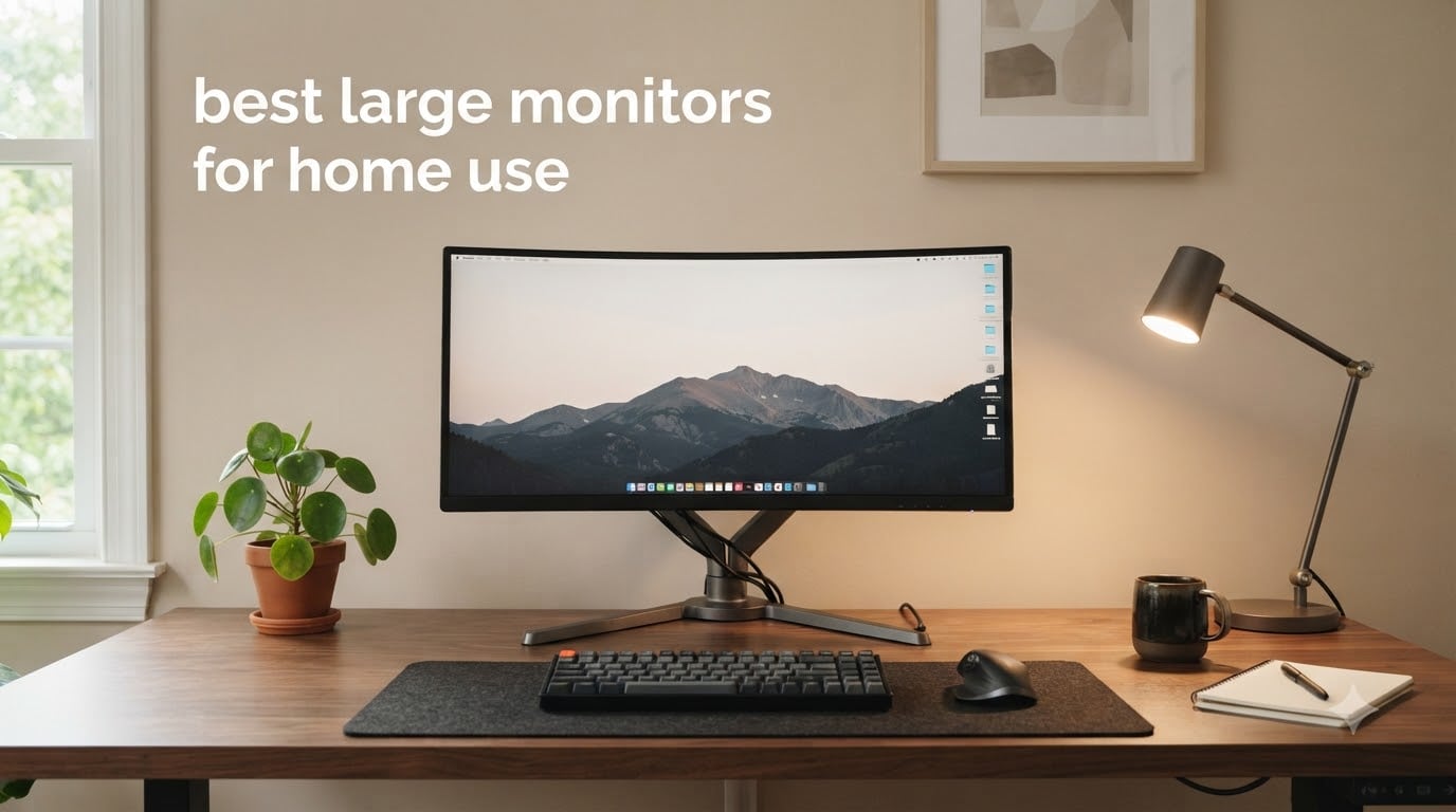 best large monitors for home use