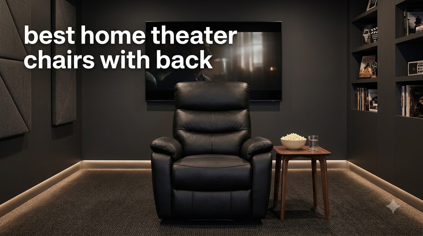 best home theater chairs with back