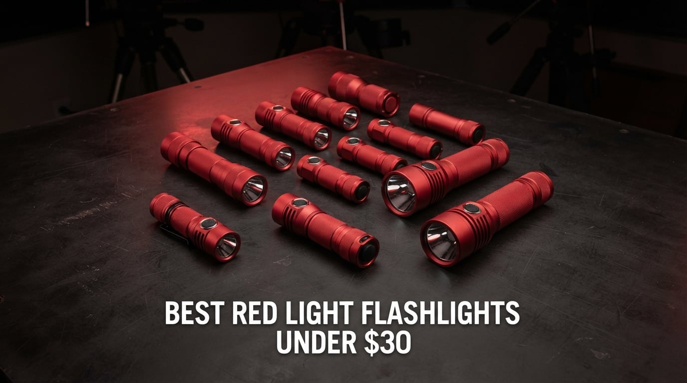 best red light flashlights under $30