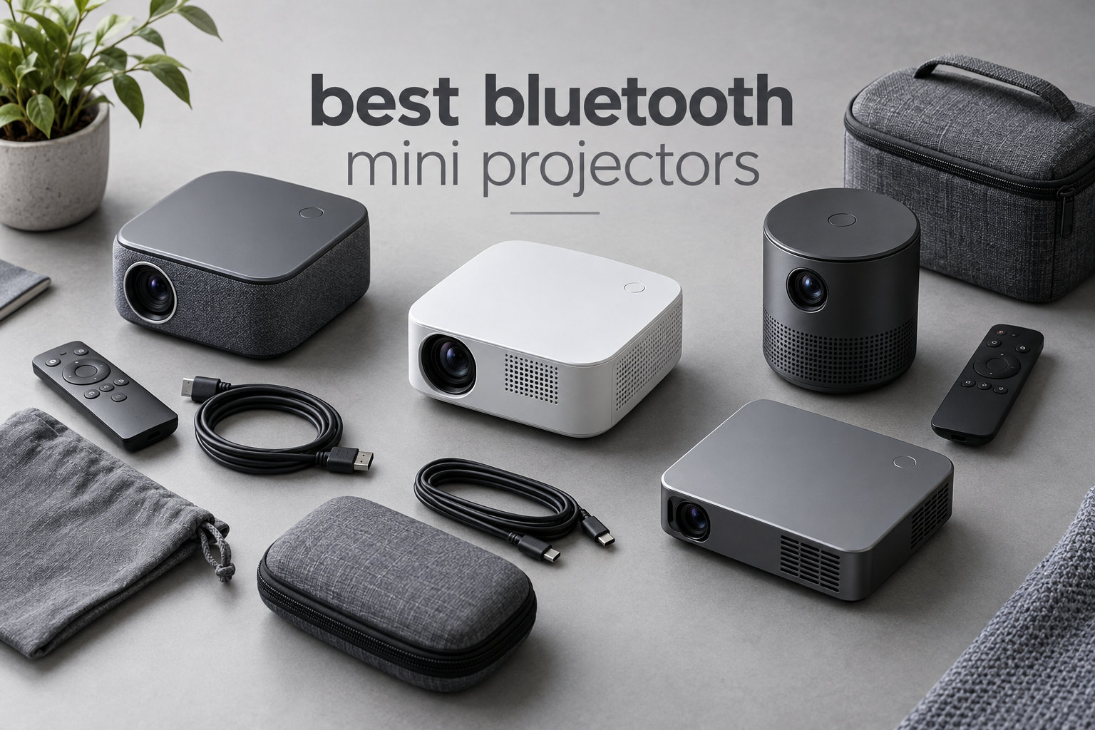 best bluetooth mini projectors