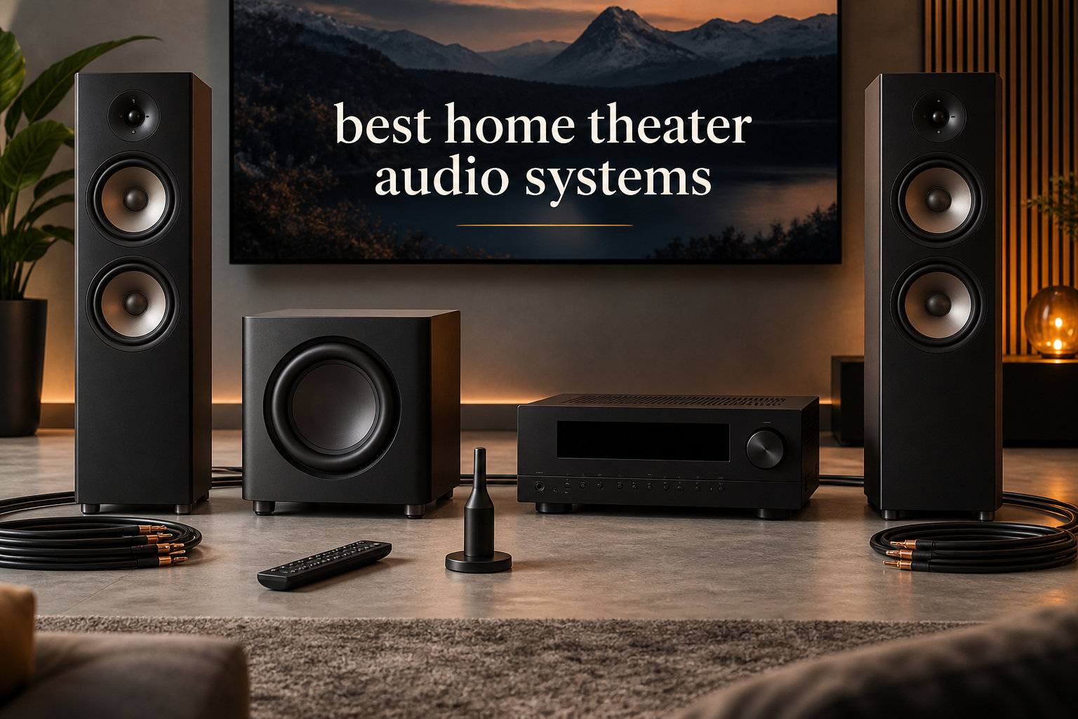 best home theater audio systems