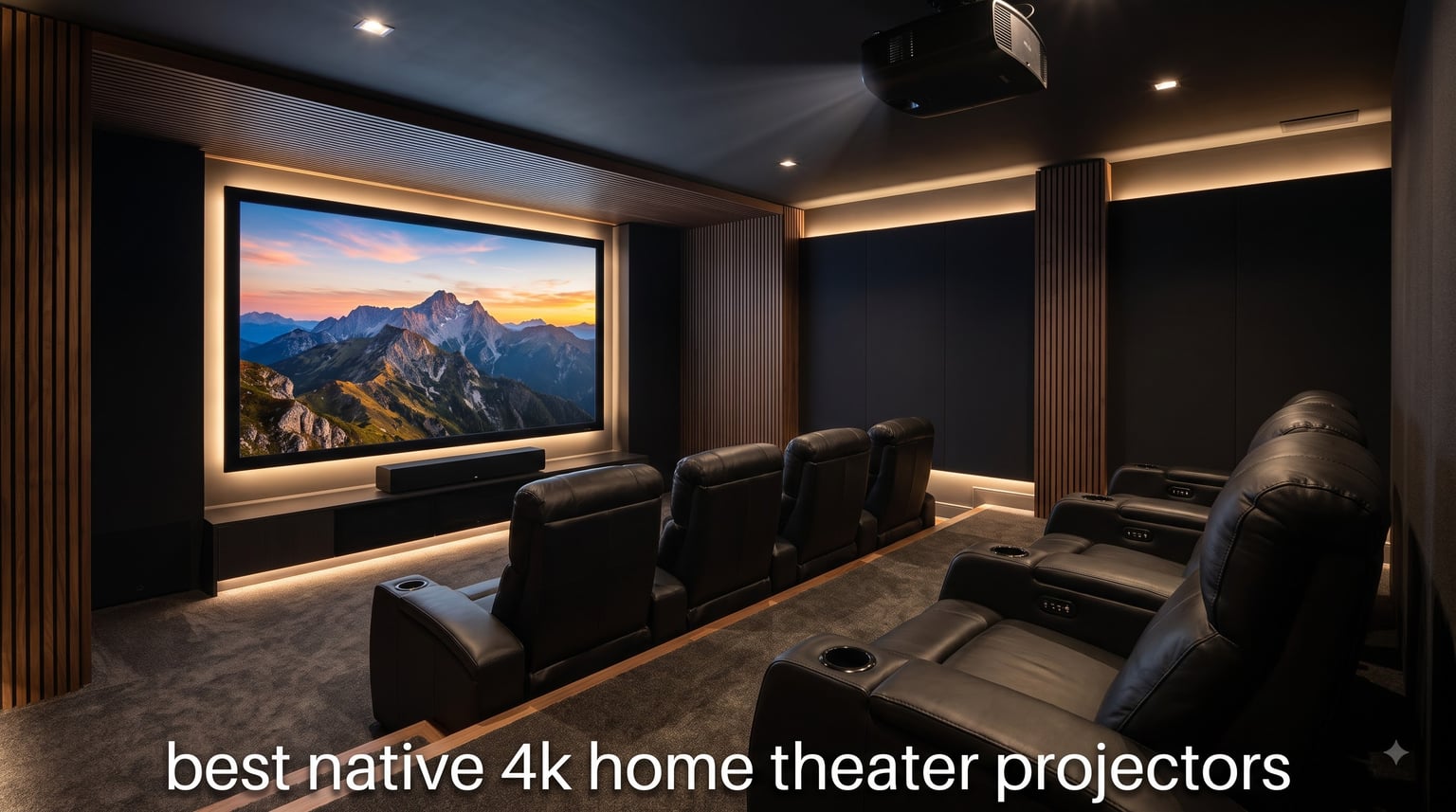 best native 4k home theater projectors