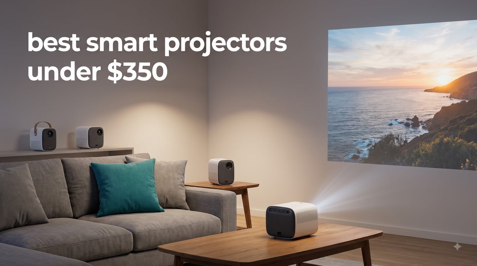 best smart projectors under $350