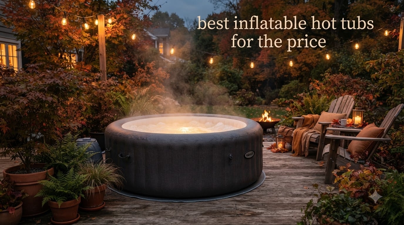 best inflatable hot tubs for the price