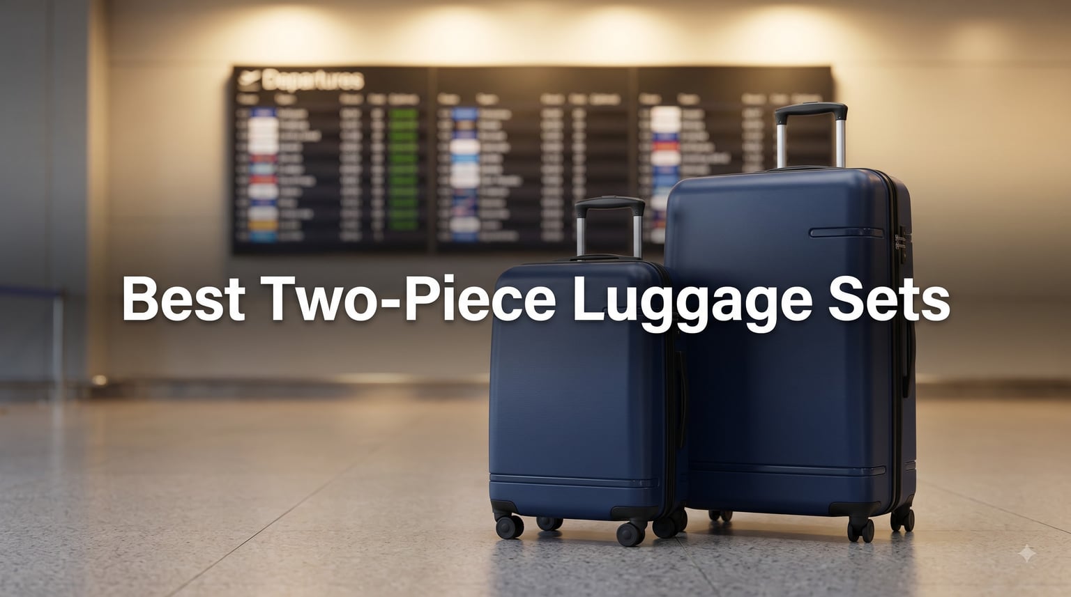Best Two-Piece Luggage Sets