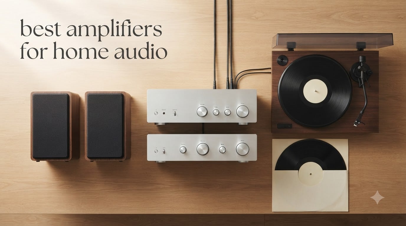 best amplifiers for home audio