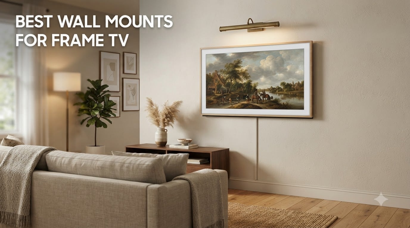best wall mounts for frame tv